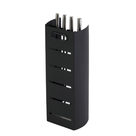 Serviteur chauffage au bois Tower noir 58cm - ATELIER DIXNEUF