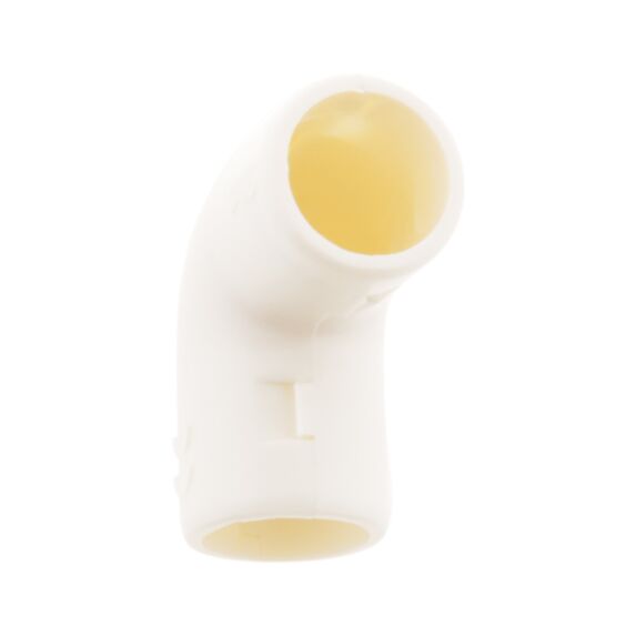 EQUERRE ZENITECH BLANC PVC D16MM X3