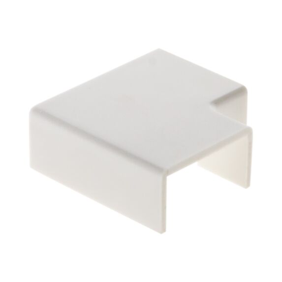 4 angles plats 20 x 10 blanc