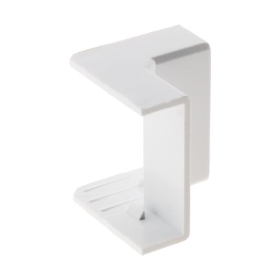 2 angles intérieurs 30 x 10 blanc