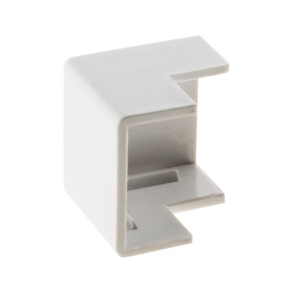 2 angles extérieurs 30 x 10 blanc