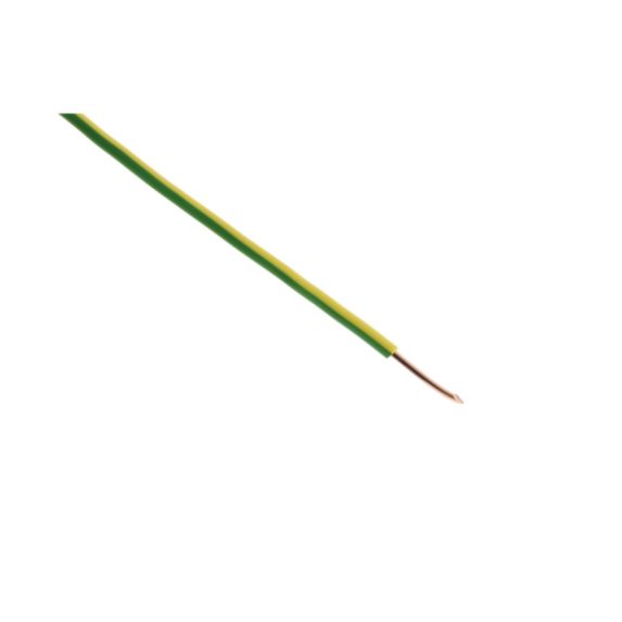 Cable ho7vu 2.5 vert/jaune 5m - PLASTO