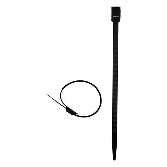 Lot de 50 colliers de cablage 6x 175mm noir - ZENITECH