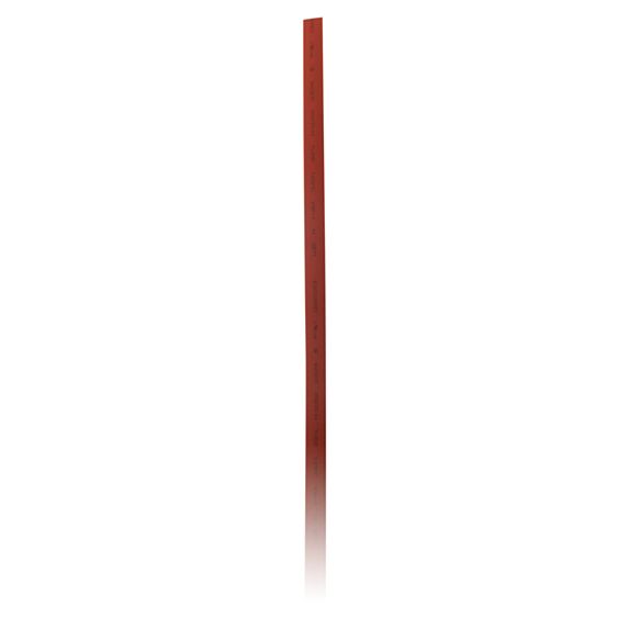 1m gaine thermo rétractable d6,4/ rouge zenitech