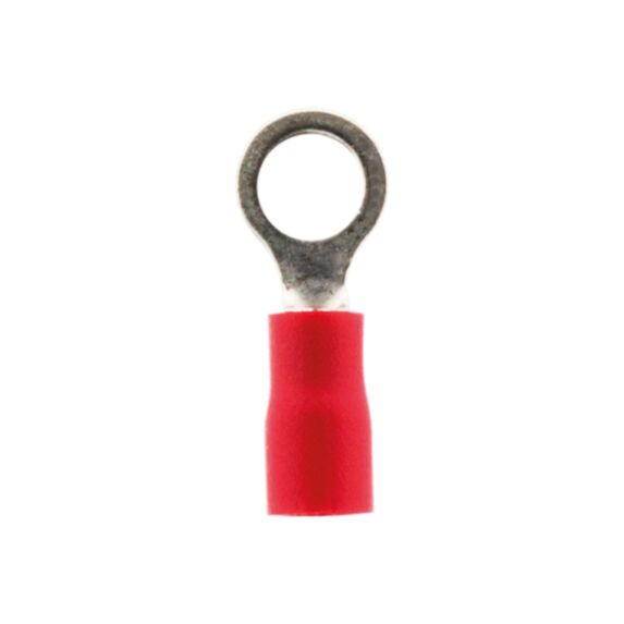 10 cosses rouge rondes 4 mm zenitech