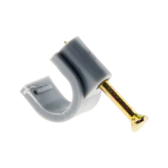 Lot de 100 attaches d5 gris - zenitech
