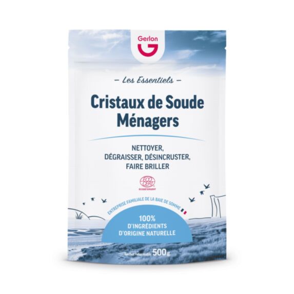 Cristaux de soude véritable 500g - GERLON