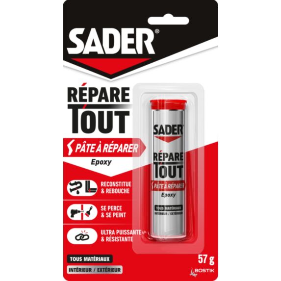 Pâte à réparer Repare Tout 57g - SADER