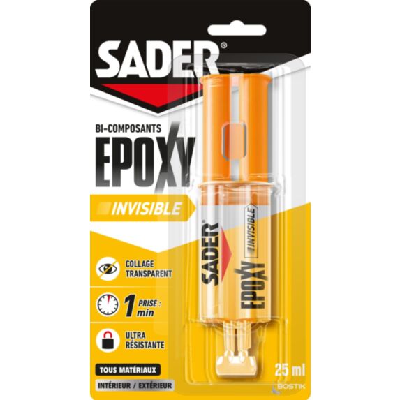 Colle epoxy Invisible 25ml - SADER