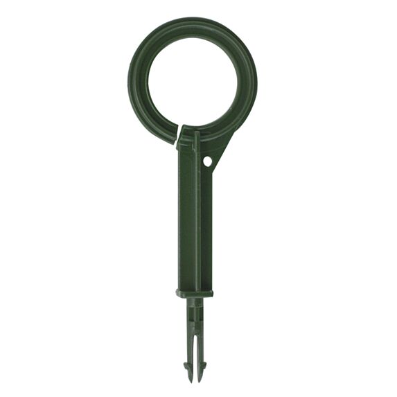 6 attaches pour tuteur vert - EDA