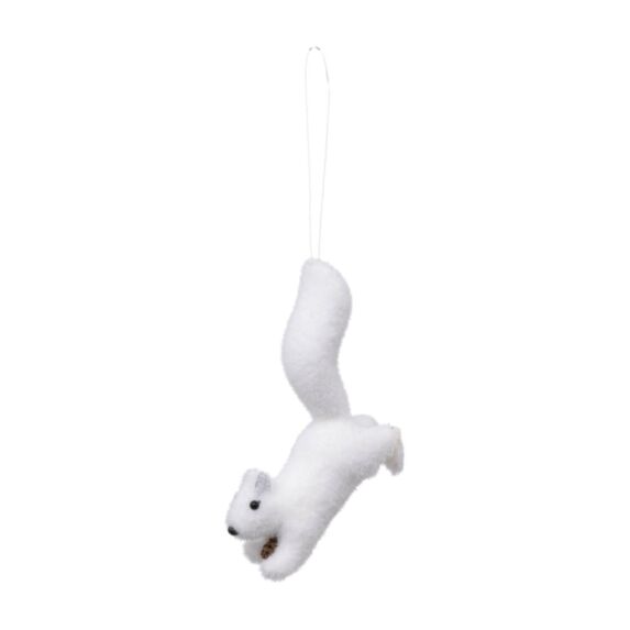 Suspension de Noël Animaux enneigés pailletés
