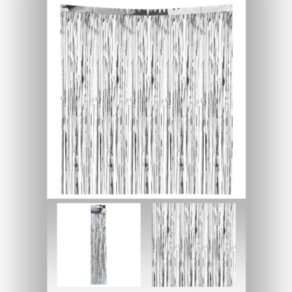 Lametta argent 50x50cm