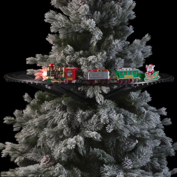 Train/sapin musical+led 88cm - FEERIC LIGHTS & DREAMS