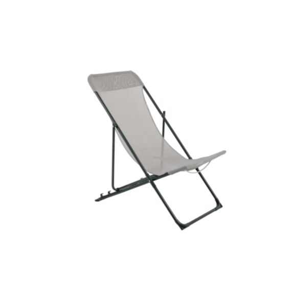Chilienne en acier gris foncé/texaline gris