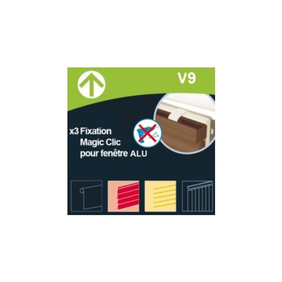 V9 / 3 fixations 