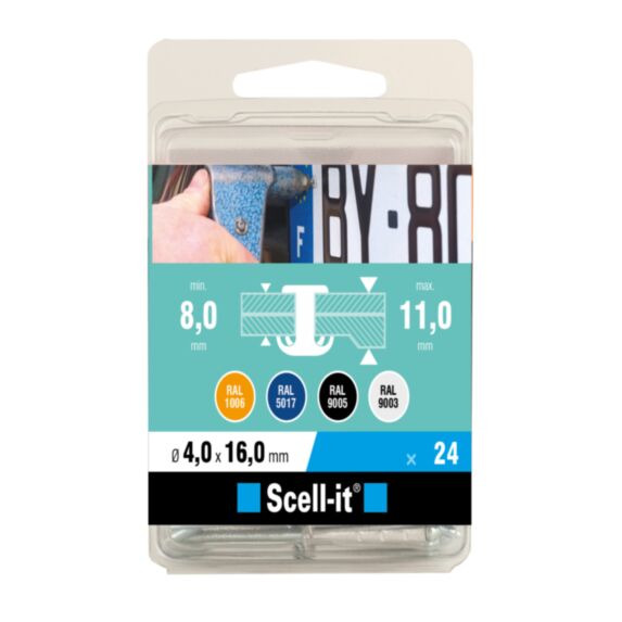 Boîte de 24 rivets Ø 4 x 16 mm - SCELL IT