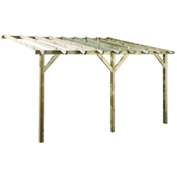 Tonnelle Adossable Etreta 380x265x251cm - CERLAND