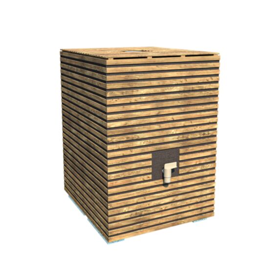 Cache Récupérateur D'Eau Kubo en Bois - CERLAND