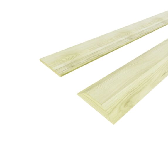 Lames occultation bois pin sylvestre 8x4,5x153cm naturel 45 lames + renforts - CERLAND