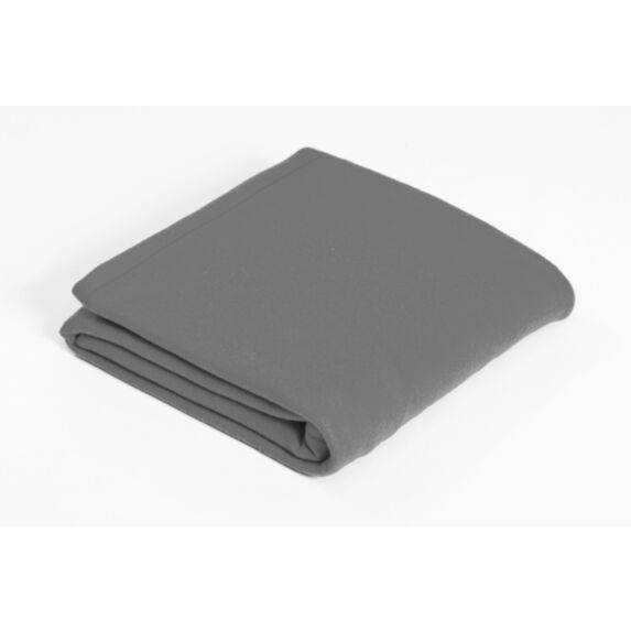 Plaid polaire Fleece 120 x 150 cm coloris gris