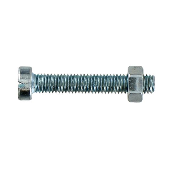 18 boulons tête cylindrique acier zingué 4x16 - INVENTIV
