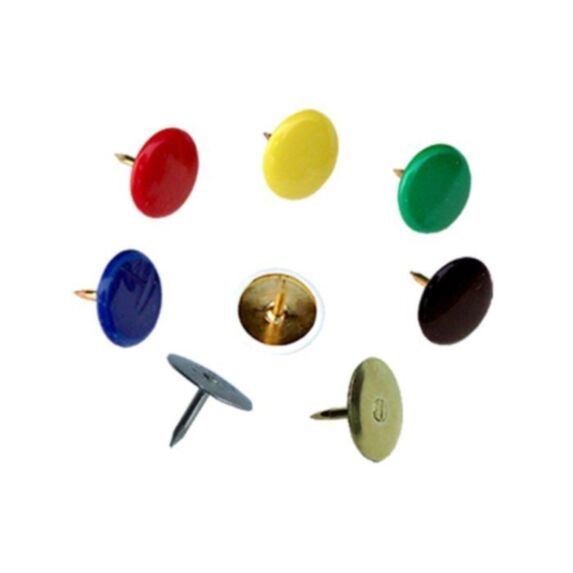 Punaises couleurs assortiesx150 - INVENTIV