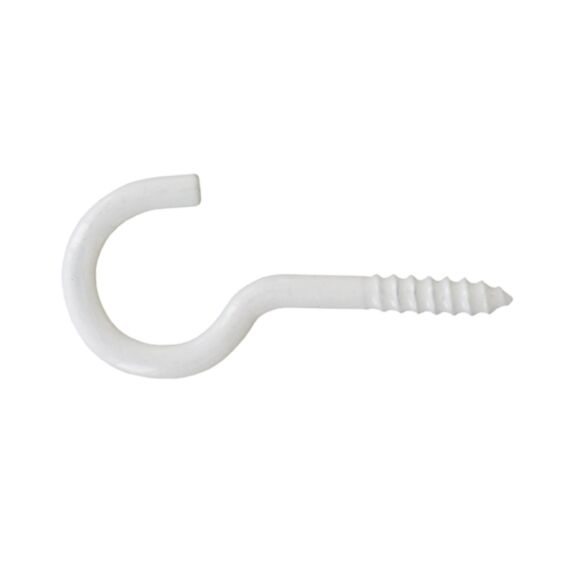 Crochets à visser x4 plastique 5x40 - INVENTIV