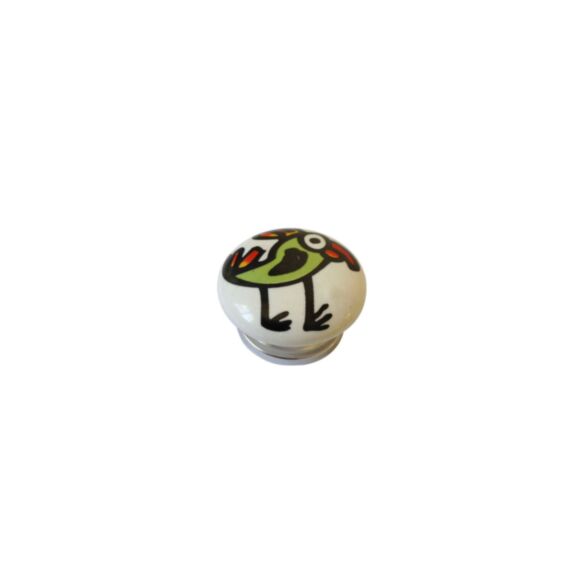 Bouton meuble Bird Céramique multicolore ø40mm h26mm - B BEAUTY