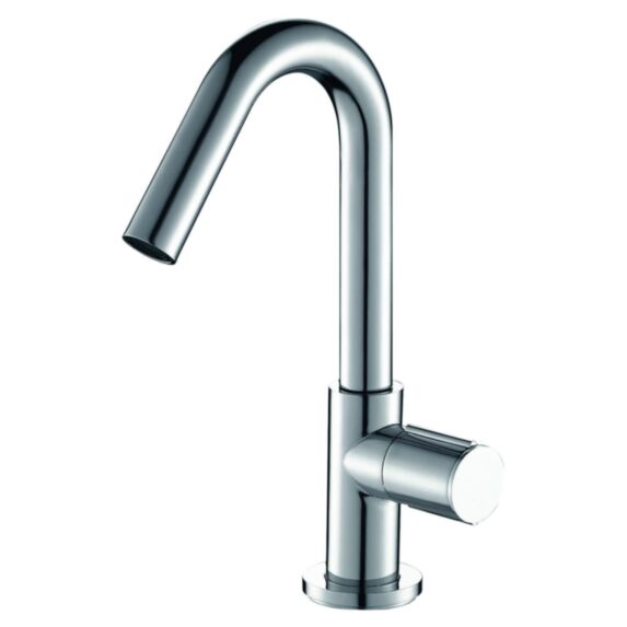 Lave-mains TOWER chromé 22x9,6x14,3cm inox finition chromé - INVENTIV