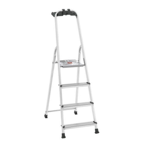 Escabeau 4 marches en aluminium - INVENTIV