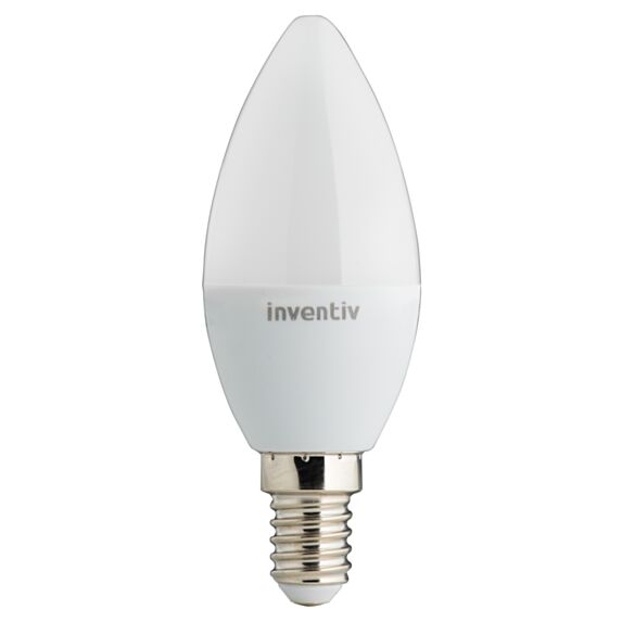 Ampoule led E14 flamme opaque 250lm blanc neutre - INVENTIV