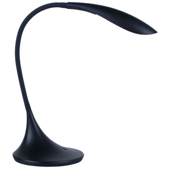 Lampe de bureau Cobra noir LED 4,5W 400lm - INVENTIV
