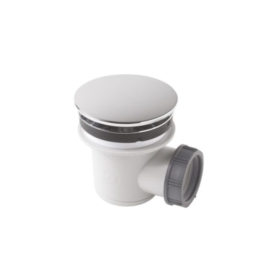 Bonde de douche sortie horizontale pour receveur Ø60 mm - INVENTIV