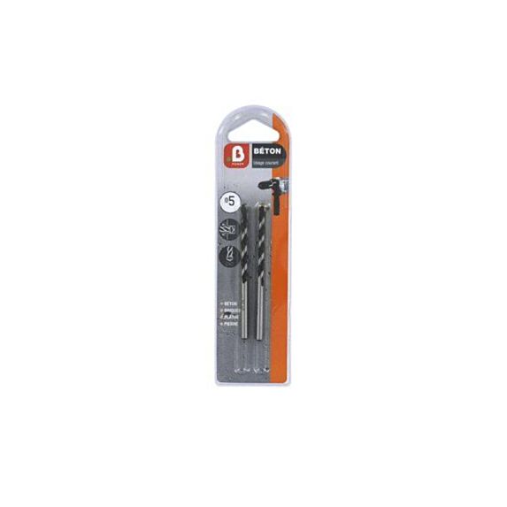 Foret béton Ø4 mm L170 x 50 mm - INVENTIV