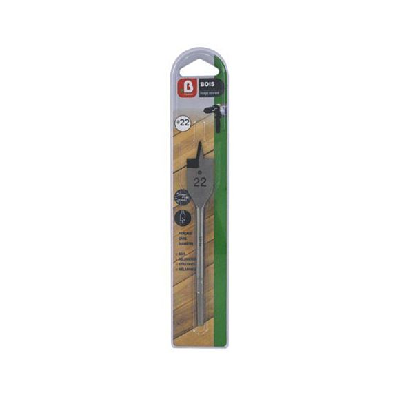 Mèche bois plate Ø30 mm - INVENTIV