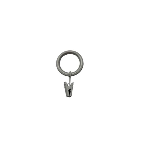 10 Anneaux Pinces Acier Blanc - INVENTIV