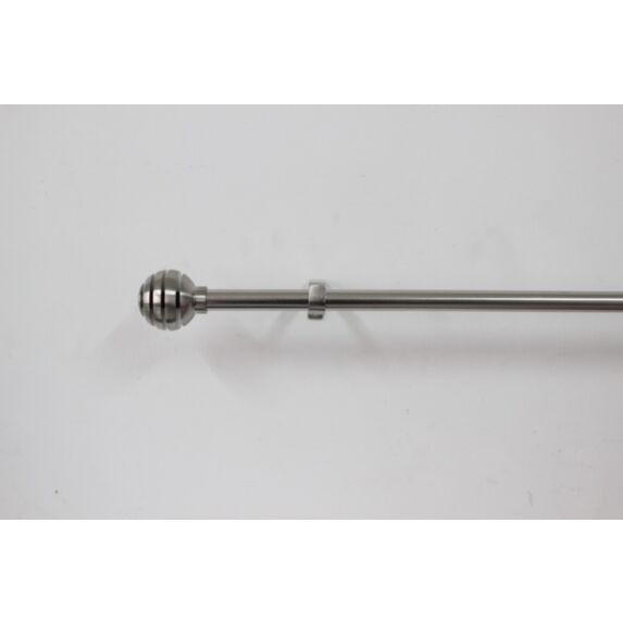 Barre Rideaux Extensible Zia Ø25-28mm 160-300cm Nickel - INVENTIV