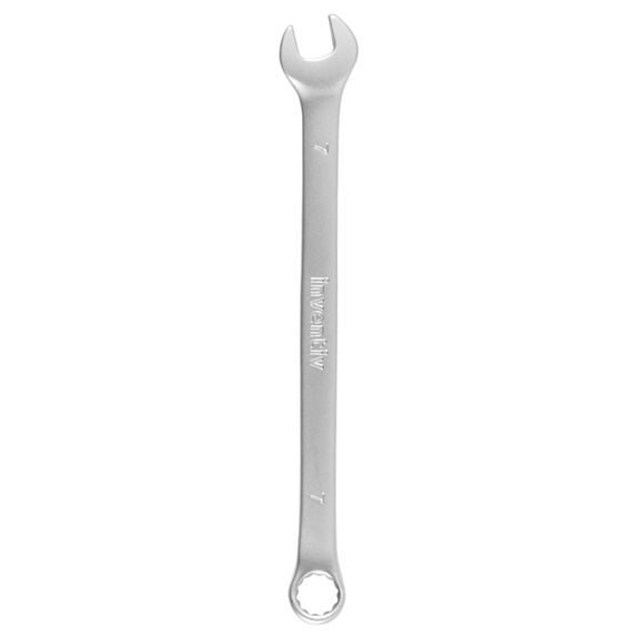 Clé mixte 7mm chrome vanadium - INVENTIV