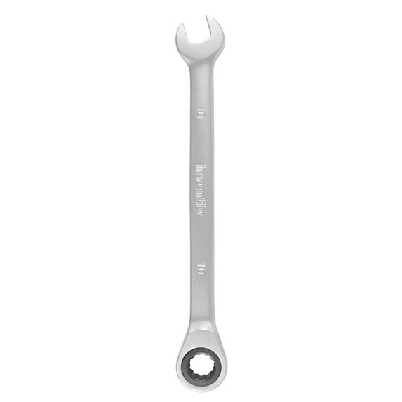 Clé mixte à cliquet 10mm chrome vanadium - INVENTIV