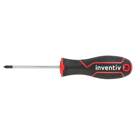 Tournevis Phillips PH0 4x75mm chrome vanadium - INVENTIV