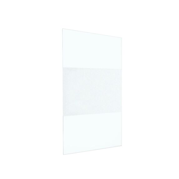 Paroi de douche verre sérigraphié 140cm - INVENTIV