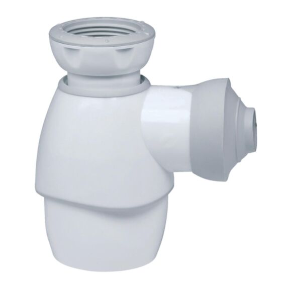 Siphon universel avec joints surmoulés lavabo/évier - INVENTIV