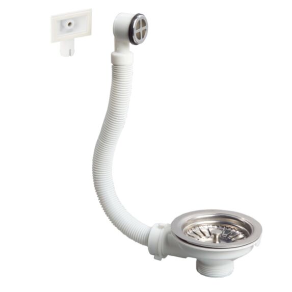 Bonde d'évier 1 bac Ø90mm - INVENTIV
