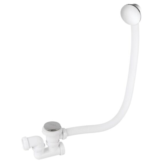 Siphon orientable et bonde Quick Clac de baignoire - INVENTIV
