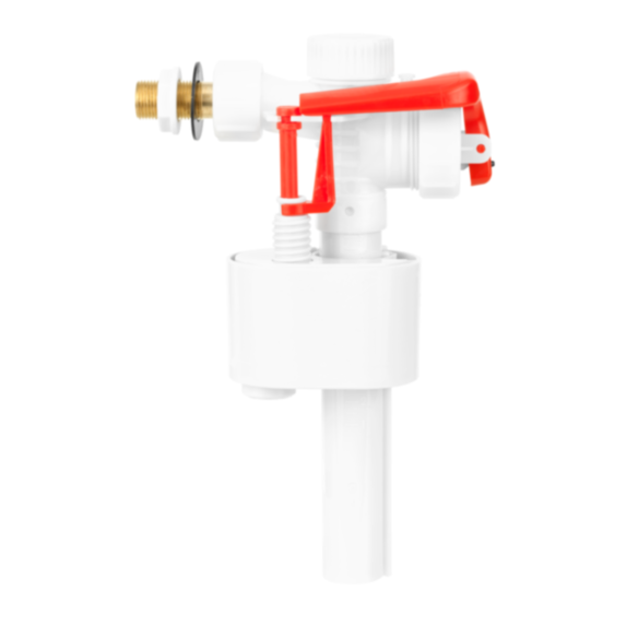 Mécanisme chasse d'eau double chasse à étrier + robinet flotteur latéral - INVENTIV