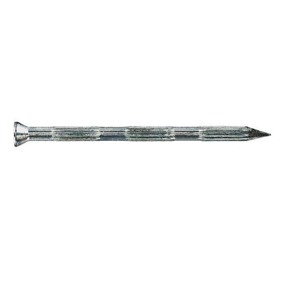 50g pointes béton tête fraisée striée 3,4x80 - INVENTIV