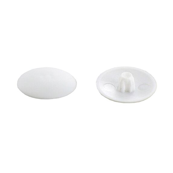 30 cache vis plastique blanc, - INVENTIV