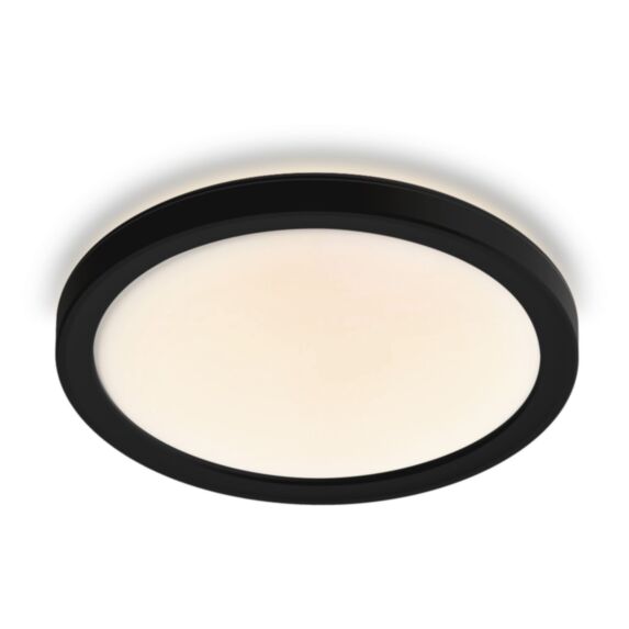 Panneau LED rétro-éclairé 750Lm 10,5W Ø19cm noir - INVENTIV