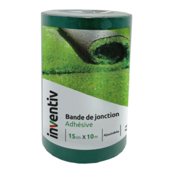 Bande de jonction adhésive 15x10m vert - INVENTIV