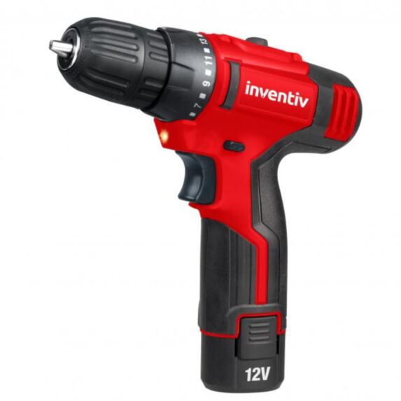 Perceuse à batterie 1.5AH High 12V - INVENTIV